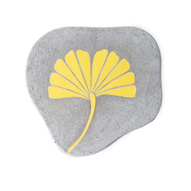 Zen Symbols Stepping Stones - Yellow